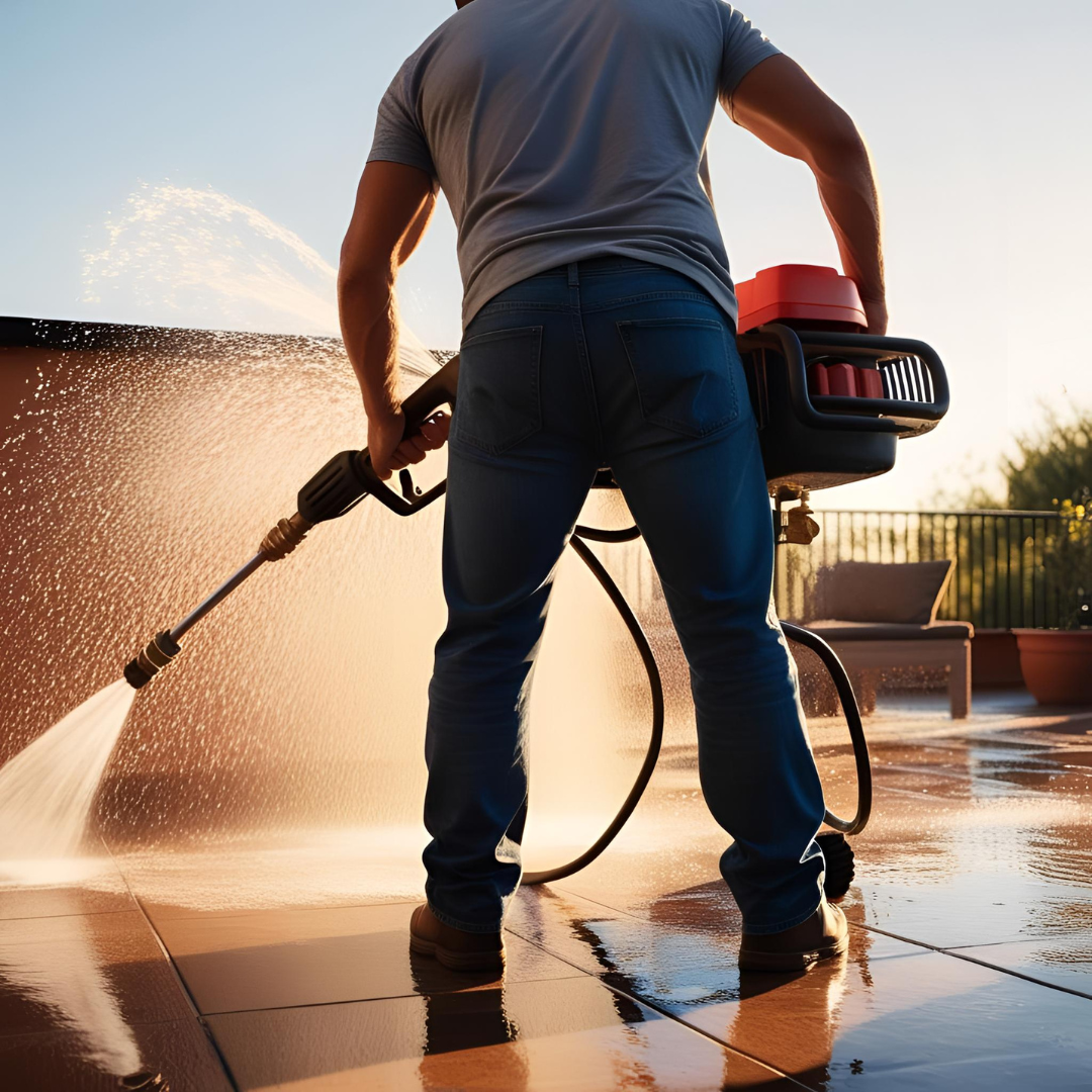 Service de Nettoyage de Terrasse